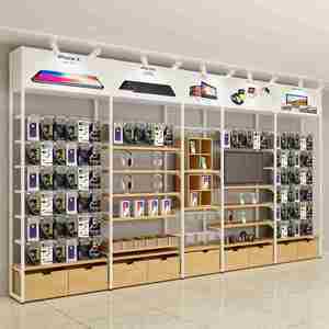 手机数码展柜 科技与美学的融合，助力电子数码产品销售